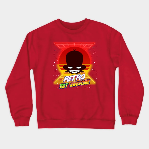 Retro... But awesome (scarlet and yellow) Crewneck Sweatshirt by VixenwithStripes